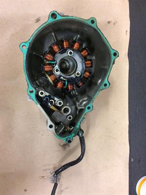 Burnt out generator/stator