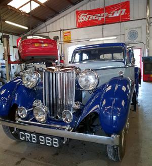 A beautiful 1939 MG