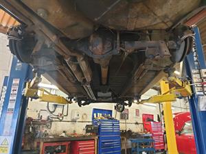 Underside of Jaguar Mark II