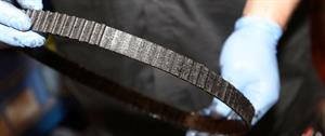 A wet belt disintegrated