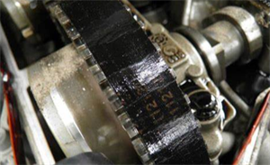 Signs of wet belt degrade