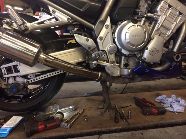 yamaha fazer 600 exhaust